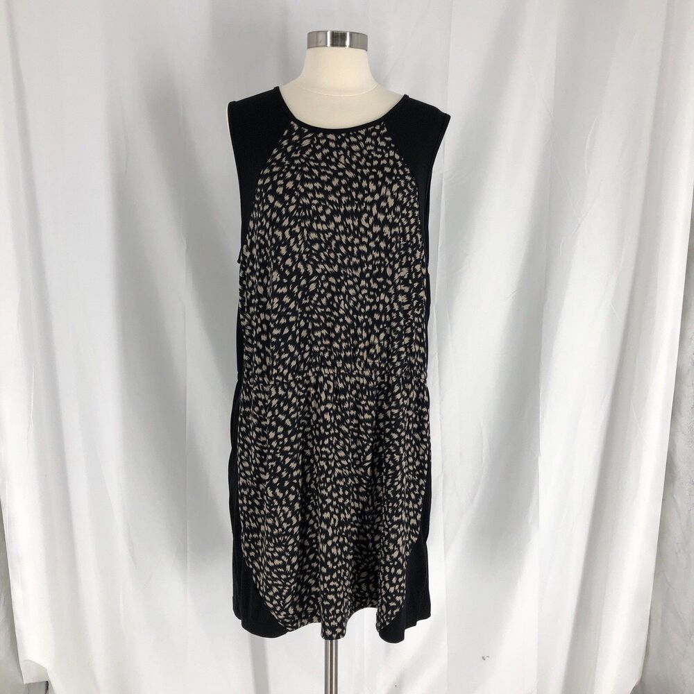 Banana Republic Dress XL Elastic Waist Stretch Women's